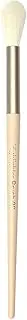 Highlighter Brush Tapered Tip Soft Densely Packed Vegan Fiber Bristles Wooden Handle Aluminium Ferrule Professional Makeup Tool Highlight Cheekbones, Nose, Temples, Cupid Bow