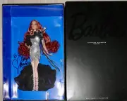 Barbie Doll NISHA Signed by Stephen Burrows 2013 Mattel NEW