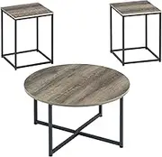 Signature Design by Ashley Ashley Furniture Signature Design - Wadeworth Occasional Table Set Set of 3 - Distressed Style, Two