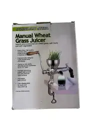 Manual Wheatgrass Juicer Hand Press Wheat Grass Juicing Extractor For Fruits USA
