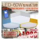 台灣現貨實體店面【基礎照明旗艦店】(WPN13)LED-60W智能調光調色吸頂燈 結合手機APP操控+四段壁切 全電壓