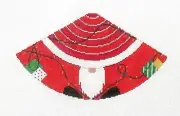 Susan Roberts Gnome in Lights Ornament Handpainted Needlepoint Canvas