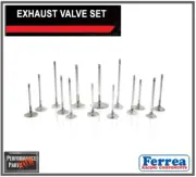 Ferrea Comp Plus Exhaust Valves STD For Mitsubishi Eclipse Turbo 4G63T 4G63 DSM (for: Mitsubishi)