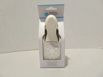 Martha Stewart Double Craft Punch Arabesque Flower NEW Crafts