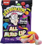 Warheads All Mixed Up Candy, Blue Raspberry, 150g, 12 pack