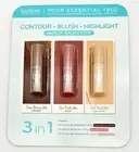 Purlisse Your Essential Trio Contour Blush Highlight Makeup Balm Sticks Set