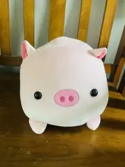 Farm friends round pig 12” big squishy plush