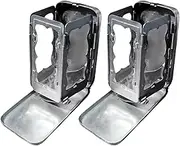 Folding Pocket Candle Lantern, 2PcsFolding Candle Lantern, Outdoor Travel Lamp, Mini