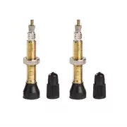 Joe's Presta Tubeless Valve 48mm Twin (Pair)