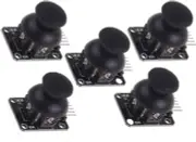 5-Pack Dual Axis Joystick Module for PS2 and Arduino Compatibility