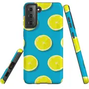 For Samsung Galaxy S22+ Plus Case, Armour Cover, Lemon Slices