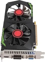 Gaming Graphics Card, GTX750TI 4GB GDDR5 128BIT 3800MHz Memory Frequency Plug and Play GPU Video Card 850MHz Core Frequency for PC