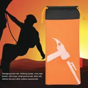 Tent Camping Tent Peg Sturdy Tent Storage Bag for Outdoor Adventures