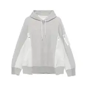 [Sacai] Sacai Panelled Hoodie III NUMERIC GREY