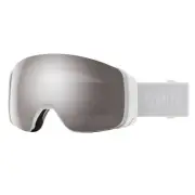 Smith 4D Mag Snow Goggles, White Vapor Frame, ChromaPop Sun Platinum Mirror Lens