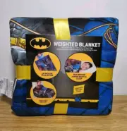 New DC Batman Weighted Kids Blanket 36in X 48in Weight 4.5 lbs