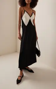[Gianvito Rossi] Suede-Trimmed Lace Flats