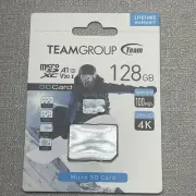 TEAMGROUP GO Card 128GB Micro SD XC UHS-I U3 V30 4K