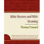 BIBLE MYSTERY AND BIBLE MEANING