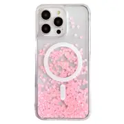 Soka Floating Diamond Magsafe Case (Suits iPhone 16 Pro Max) - Pink