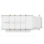 LED Autolamps Rigid Body Kits with 97 Series Lamps & 3 Core Wire Suit Van 10-12m