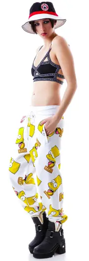 [Joyrich] Bart Face Sweat Pants
