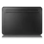 StylePro, faux leather Apple Macbook sleeve for device up to 13.3”, black