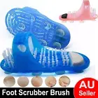 Foot Scrubber Brush Slipper Bath Shower Spa Easy Cleaner Scrub Feet Massage Tool