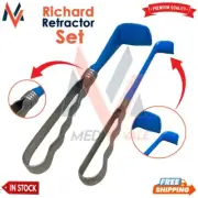 Richard Retractor Set, Insulated, Non-Conductive, Single-Ended Plastic Surgery