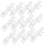 JUMPLAWN Plastic Blind Clips Decorative Window Treatments Vertical Valance Clamps Blind Curtain Accessories User-Friendly