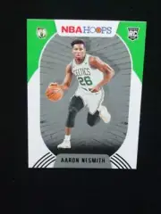 2020-2021 Panini NBA Hoops - Aaron Nesmith #202 - Celtics Rookie