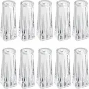 10pcs Pull Cord Tassel Clear Plastic Drawstring Tassels for Blinds Pull Cords,Roman Shades Curtain Crafts