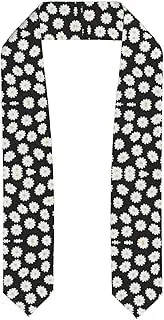 [EdWal] White Daisy print Graduation Stole and Sash Class for Unisex Adult Honor Stole Honor Stole of 2025
