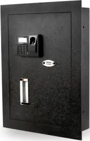 490.2mm (H) Viking Security Safe VS-52BLX Heavy Duty Hidden in Wall Safe Biometr