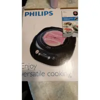 在飛比找蝦皮購物優惠-PHILIPS黑晶電磁爐HD4988全新