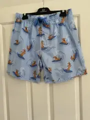 Peter Alexander Mens Pyjama Shorts Surfing Penny Large
