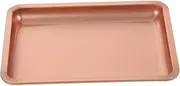 Happyyami Bedroom Nail Tool Dish Ring Display Tray Locker Decor Stainless Steel Decorative Nail Tool Dish