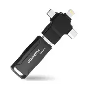 Photo-Stick 256GB iStore Pro, 4-in-1 Auto-Backup-Flash-Drive for iPhone Photo...