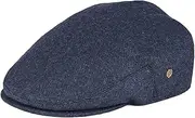 [VOBOOM] Men's Herringbone Flat Ivy Newsboy Hat Wool Blend Gatsby Cabbie Cap