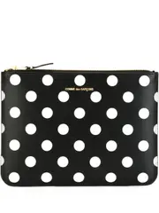 [COMME des GARCONS WALLET] Dots Printed Big Pouch
