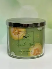 Bath & Body Works Cucumber Melon 25th Anniversary 3-Wick Candle