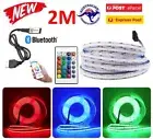 2M RGB COB Strip Light 1152 LED USB 5V Bluetooth Phone Remote Control Flexible