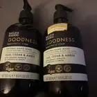 2 Pk Baylis & Harding Goodness Oud, Cedar & Amber Natural Liquid Hand Soap 500ml