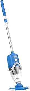 [Oppsbuy] Handheld Pool Vacuum, Cordless Pool Vacuum Powerful Swimming Pool Cleaner with Telescopic Pole, 90 Min Runtime, Ideal for Inground/Above-Ground Pools, Hot Tubs, Spas for Sand and Debris