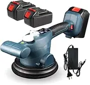 Tile Vibration Leveling Machine, 21 V Tile Vibration Tool with 9 Speeds Adjustable and 16 cm Suction Cup, Cordless Tile Vibration Leveling Machine Suitable for 30-220 cm Tiles