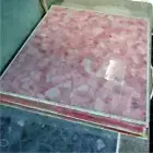 Rose Quartz Coffee Table, Pink Quartz Center Hallway Table, Stone Table Decor