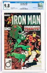 Iron Man #189 (1984) "Enter The Termite" CGC 9.8 WHITE PAGES Marvel Avengers