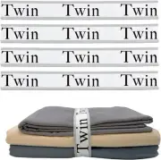 4 Pieces Bed Sheet Organizer Bands, Organizers and 4Pcs Twin, Grey
