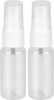 2 Pcs Spray Bottles, 20ML Clear Empty Refillable Atomiser, Mist Sprayer Bottles,