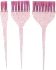 MUSISALY Vibrant Hair Coloring with Precision 3pcs Long Tail Hair Tint Brushes Professional Applicator for Home Salon